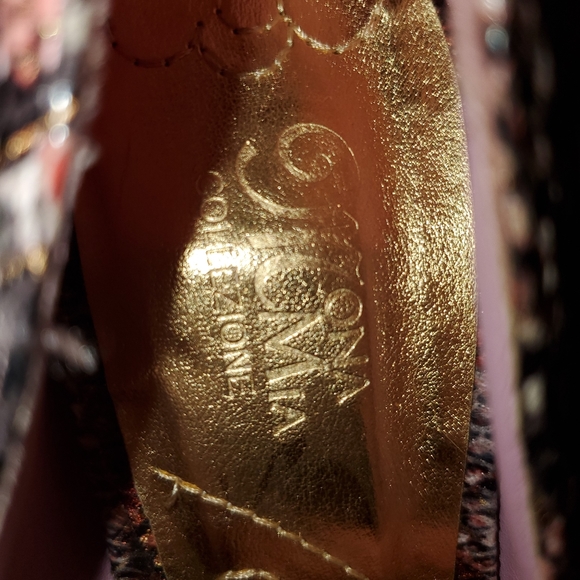 Mona Mia Collezion Leopard Stiletto heels sz 7 1/2 - Picture 11 of 13